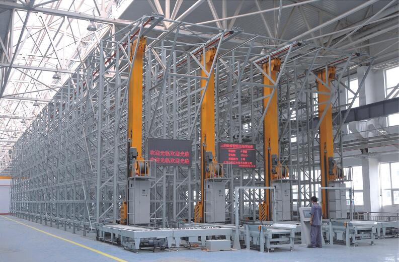 立体智能仓库：高密度存储 + 自动化存。平馄笠挡执⒗Ь值墓丶桨?