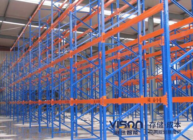 四向穿梭车货架工作流程